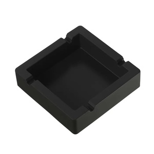 Wholesale Good Quality Unbreakable <b>Car</b> And Home Custom <b>Ashtray</b> With Cigarette Holding Design - Product Image 1