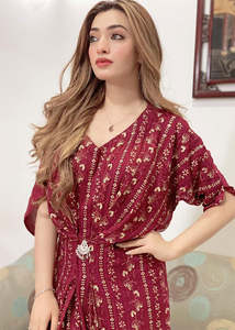 Caftán bohemio elegante bordado para mujer, colección única, manga tres cuartos hasta el suelo, vestido de novia Sexy de verano - Product Image 2