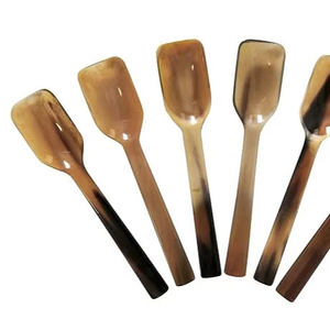 Style Viking Corne Cuillère Authentique À La Main Couverts Corne Cuillère Classique Décor À La Maison Unique Artisanat De L'Inde Avec Naturel - Product Image 5