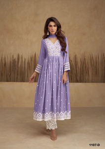 NEW DESIGNER NAYRA CUT <b>KURTI</b> - Product Image 3