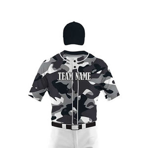 ชุดยูนิฟอร์มกีฬาเบสบอลและซอฟต์บอลคุณภาพสูงสำหรับผู้ชาย ระบายอากาศได้ดี ขายส่งสำหรับทีม ชุดยูนิฟอร์มซอฟต์บอล - Product Image 5