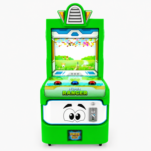 เครื่องเกมอาร์เคดซูเปอร์เรนเจอร์ฮันติ้งเกมส์ – ใช้เหรียญ, ไฟ LED, เกมล่าสัตว์สำหรับเด็ก, สีเขียว, ใหม่ - Product Image 2