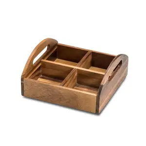 Superior Quality Wholesale Unique Style Home Storage & Organization Wooden Cutlery Holder from Indian Manufacturer & Supplier