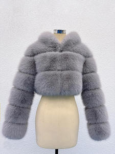 Manteau à capuche oversize pour femme, parka d'hiver chaude avec rembourrage épais, longueur normale, grandes tailles S-6XL, vêtements d'extérieur tricotés tendance - Product Image 5