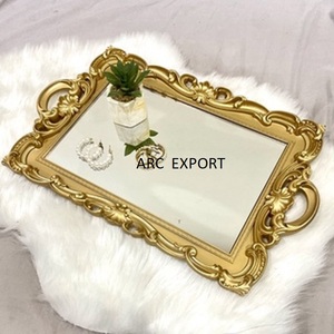 Antique Modern New Style Ware <b>Large</b> Designing Ware Fancy Wedding Decoration <b>Large</b> Serving <b>Tray</b> - Product Image 5
