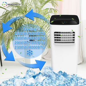 เครื่องปรับอากาศแบบพกพา 240V OEM แบรนด์ส่วนตัว ให้ความเย็น/ความร้อนสูงสุด 11,899 BTU/h ควบคุมผ่านแอพฯ พร้อมรีโมท ใช้ในบ้าน/โรงแรม - Product Image 6