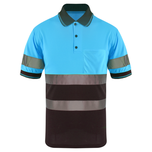 เสื้อกอล์ฟโพลีเอสเตอร์สำหรับใส่ทำงานเสื้อกอล์ฟผ้า100% แห้งเร็วออกแบบได้ตามต้องการ - Product Image 6