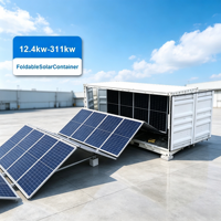 Tianon Conteneur Solaire Liquide Hybride Monocristallin LiFePO4 à Déploiement Rapide, Résistant au Vent, Auto-Dépliable/Auto-Rétractable, Énergie IA