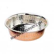 Copper & Stainless Steel Handi Food Serving Luxury Best Top Quality Decorating Modrern Best Top Metal Large Handi - Product Image 5