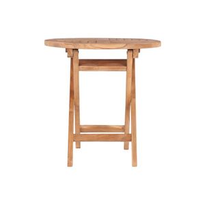 <b>Folding</b> <b>Dining</b> <b>Table</b> Made Of High Quality Old Teak Wood, Modern Minimalist Design, Economical Price - Product Image 5