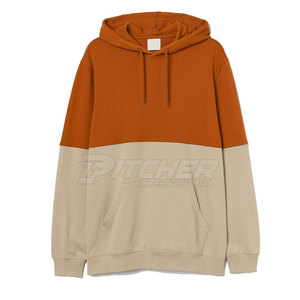 เสื้อฮู้ดผู้ชายผ้าฝ้าย100% สีทึบปรับแต่งได้สไตล์ไม่เหมือนใครสำหรับฤดูหนาว - Product Image 1
