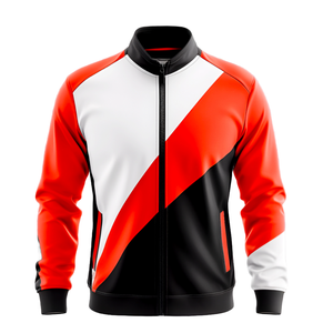 แจ็กเก็ตอุ่นทันสมัยสำหรับนักขี่จักรยานกันน้ำกันลมเสื้อแจ็กเก็ตพิมพ์ลายพิมพ์ซับลิเมชันระบายอากาศผ้าโพลีเอสเตอร์ - Product Image 5