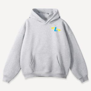 Venta al por mayor Fleece Color Block Hoodie Custom Pocket Heavyweight Winter Thick Warm Solid Hoodie - Product Image 3