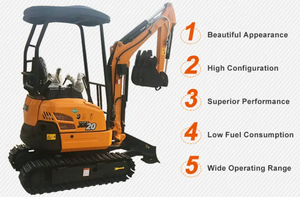 Mini-excavatrice sur chenilles Sany Sy75c d'occasion, 98% neuve, 7,5 tonnes, à prix avantageux, en vente - Product Image 3