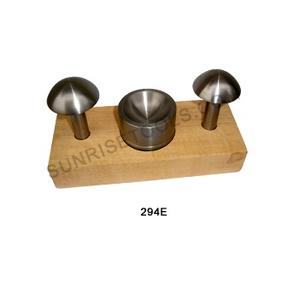 Matriz de repujado de acero con 2 punzones de acero (diámetro del cabezal del punzón 55 mm y 60 mm), herramientas de joyería - Product Image 2