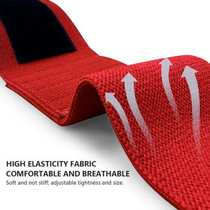 Bracelets de poignet de fitness personnalisés en gros, logo personnalisé, musculation, protection des poignets, exercice, haltérophilie, bandages de poignet - Product Image 3