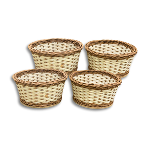 ผลิตภัณฑ์ที่เป็นมิตรกับสิ่งแวดล้อมสง่างามเหนือกาลเวลา: ตะกร้าหวายสำหรับการส่งออกความงามในทางปฏิบัติจากโรงงานเวียดนาม - Product Image 1