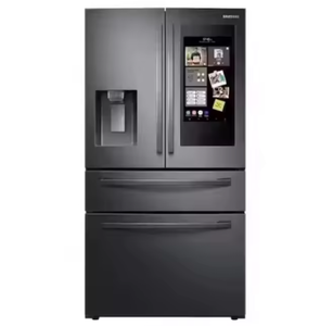 Refrigerador de acero inoxidable con puerta francesa de 28 pies cúbicos y 4 pies - Product Image 2