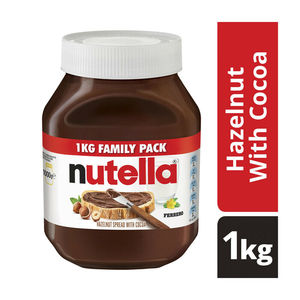 1kg Nutella Hazelnut Ferrero <b>Chocolate</b> Cocoa Breakfast Bread Sweet Spread Jar - Product Image 1