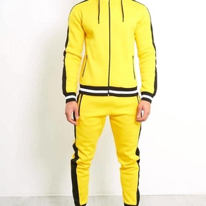 Algodón Diseño en blanco Ropa deportiva Sudaderas con capucha Conjunto de sudadera Jogger de 2 piezas Chándales personalizados para hombres Deportes y algodón casual - Product Image 4