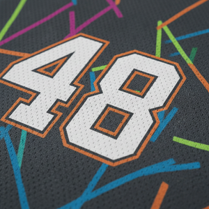 Camiseta de Baloncesto Personalizada Estilo Profesional para Hombre, Sublimada, Malla Birdseye, Logotipo Frontal, Transpirable, Secado Rápido - Product Image 5