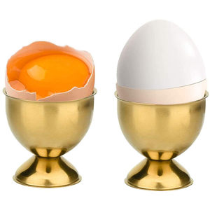 Los mejores precios Gold Brass Hervido Egg Cup Artesanías Precio increíble Factory Wholesale Brass Egg Cup - Product Image 6