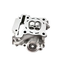 Nouvelle culasse en alliage d'aluminium CSRK avec logo laser OEM 21/24 pour moteur Yamaha NMAX Racing, couleur métallique, assurance qualité.