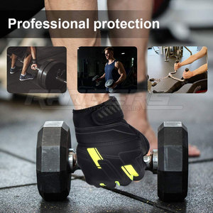 New Arrival Custom Logo Sport Heavy Duty Weight Lifting Fitness Training Weightlifting <b>gloves</b> - Product Image 5