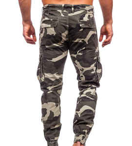 Pantalones Cargo de Lona Rectos para Hombre, Último Diseño, Tendencia, Alta Calidad, Hechos a Medida, Ligeros, Transpirables y Cómodos - Product Image 3