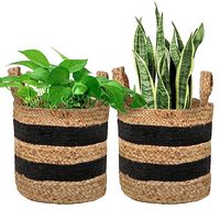 Penjualan Terbaik kerajinan bambu dan rotan keranjang bambu kualitas tinggi untuk penyimpanan cucian harga murah