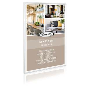 กรอบโปสเตอร์พลาสติกสีขาว ขนาด 61 x 91.5 ซม. - Product Image 1