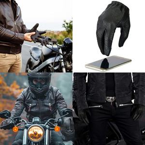 Venta al por mayor guantes de moda de cuero genuino cómodo y de moda invierno esencial para hombres mujeres guantes de conductores - Product Image 6