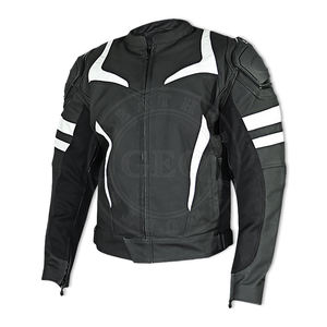 Vestes d'aviateur en cuir pour moto, livraison depuis le Pakistan - Product Image 3