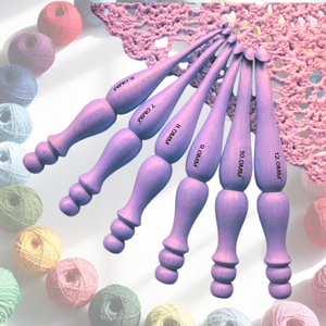 2027 New Colors Gift <b>Set</b> Ontime Delivery <b>Crochet</b> <b>Hook</b> Stained Color Source From India - Product Image 1