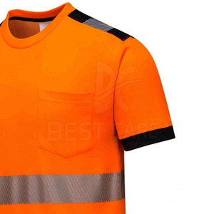 เสื้อยืดใส่ทำงานคุณภาพสูงเสื้อยืดทำงานทำจากโรงงาน - Product Image 6