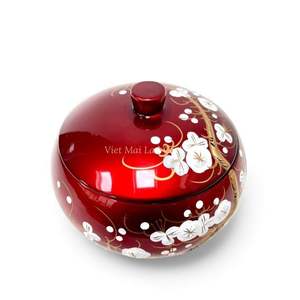 Jarrón Decorativo de Laca Hecho a Mano para Almacenamiento en la Cocina, Mesa, Baño y Decoración del Hogar - Product Image 2