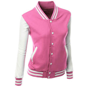 Chaqueta Universitaria para Mujer, Diseño Personalizado, Impresión Personalizada, Alta Calidad, Satén Liso Teñido, Impermeable, Transpirable, para Invierno y Exteriores - Product Image 6