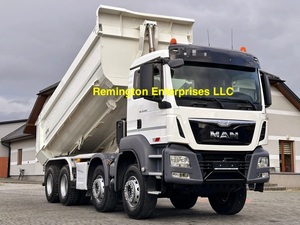 Camion benne d'occasion MAN 35.460 8x4 de 2017, capacité 50t, diesel, robuste, pour transport et travaux d'ingénierie - Product Image 2