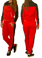 Conjunto Deportivo de 2 Piezas para Mujer, con Cremallera, de Algodón y Felpa, Personalizable, Estilo Informal, con Capucha, para Otoño