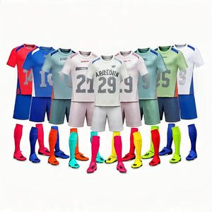 100% ensemble d'uniformes de football respirants de haute qualité pour hommes Kits de vêtements de football personnalisés pour le fabricant de gros d'équipe 2025 - Product Image 6