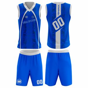 Uniformes de Baloncesto al por Mayor de Fábrica, Traje Deportivo Personalizado con Logotipo y Nombre Impresos de Alta Calidad para Hombre y Jóvenes - Product Image 1