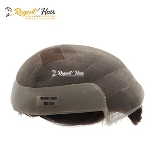 Tupé para hombre REGENT Octagoan, cabello humano 100%, onda Natural recta, trama atada a mano, gran stock disponible - Product Image 6