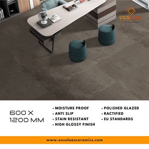 Baldosas de calidad europea con certificación CE Suelos 60x120 Acabado mate Porcelana Cerámica Carreaux Baño Inodoro Sala de estar - Product Image 5