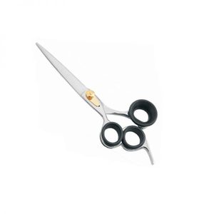 Tijeras de aseo para mascotas de acero inoxidable con mango de goma Tijeras tipo belleza para el cuidado de mascotas - Product Image 1