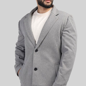 Manteau long de meilleure qualité pour hommes, grande personnalité, 400GSM, sortie d'usine, vêtements de rue, design personnalisé et couleur pour hommes - Product Image 6
