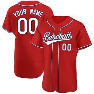 Maillot de baseball personnalisé, numéros de nom d'équipe sublimés pour adultes, enfants, extérieur, intérieur, uniformes de softball doux et respirant - Product Image 5