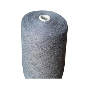 16s/1再生纱线80% 棉20% 聚酯，具有高可持续的环保向上循环纤维含量的环境影响