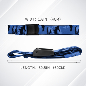 Bandes de restriction du flux sanguin ajustables personnalisées pour la remise en forme, unisexe, entraînement BFR intensif, bandes d'occlusion pour les jambes pour hommes et femmes - Product Image 6