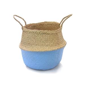 Natural material storage bin great choice seagrass <b>straw</b> belly <b>baskets</b> handcrafted sea grass <b>basket</b> - Product Image 1