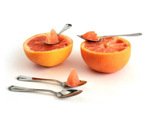 Cuchara para espantar naranja y manzana de acero inoxidable de la mejor calidad, Venta caliente, precio al por mayor, cuchara para Pomelo de acero inoxidable - Product Image 6